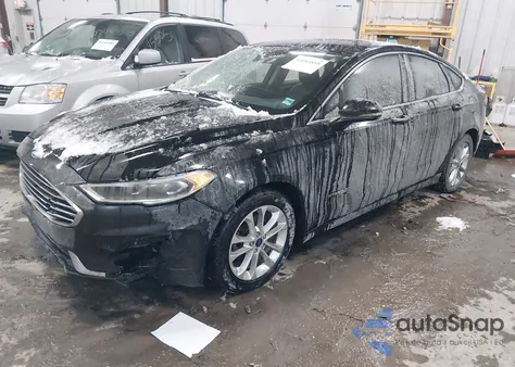 2019 Ford Fusion Hybrid Sel from USA, damaged, VIN 3FA6P0MU5KR264326